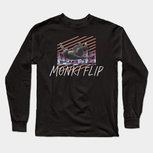 Monki Flip Retro Long Sleeve T-Shirt